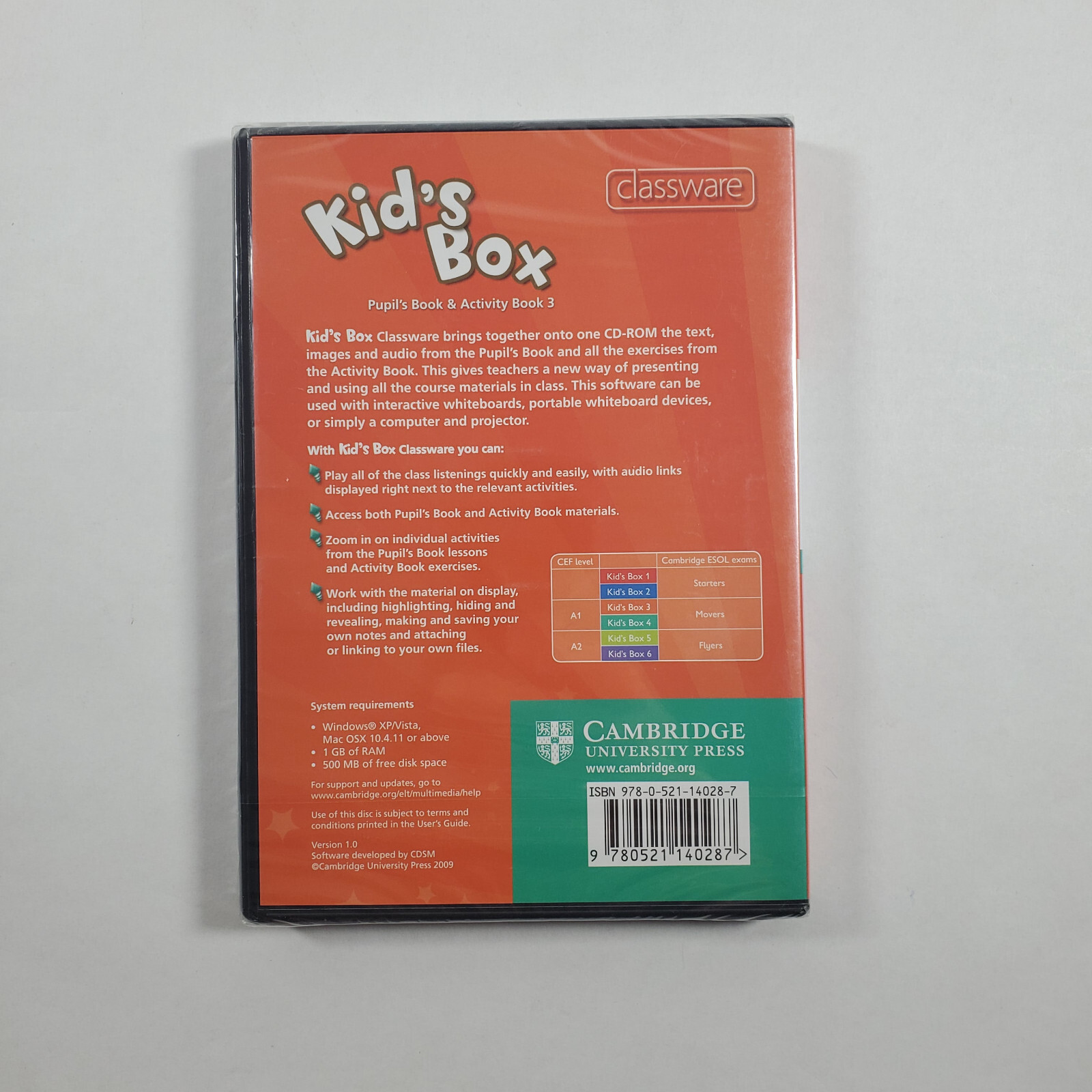 Kid’s Box Classware 3 CD-ROM 1st Edition 2009 Caroline Nixon New Sealed