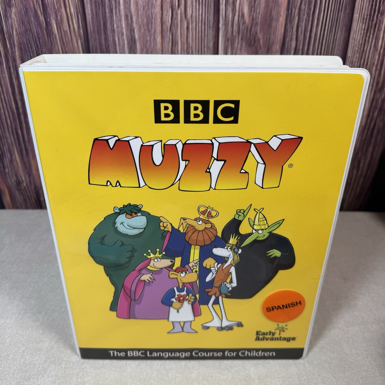 MUZZY BBC Language Course For Children Spanish Level 1 DVDs & CDs 1 Book Set