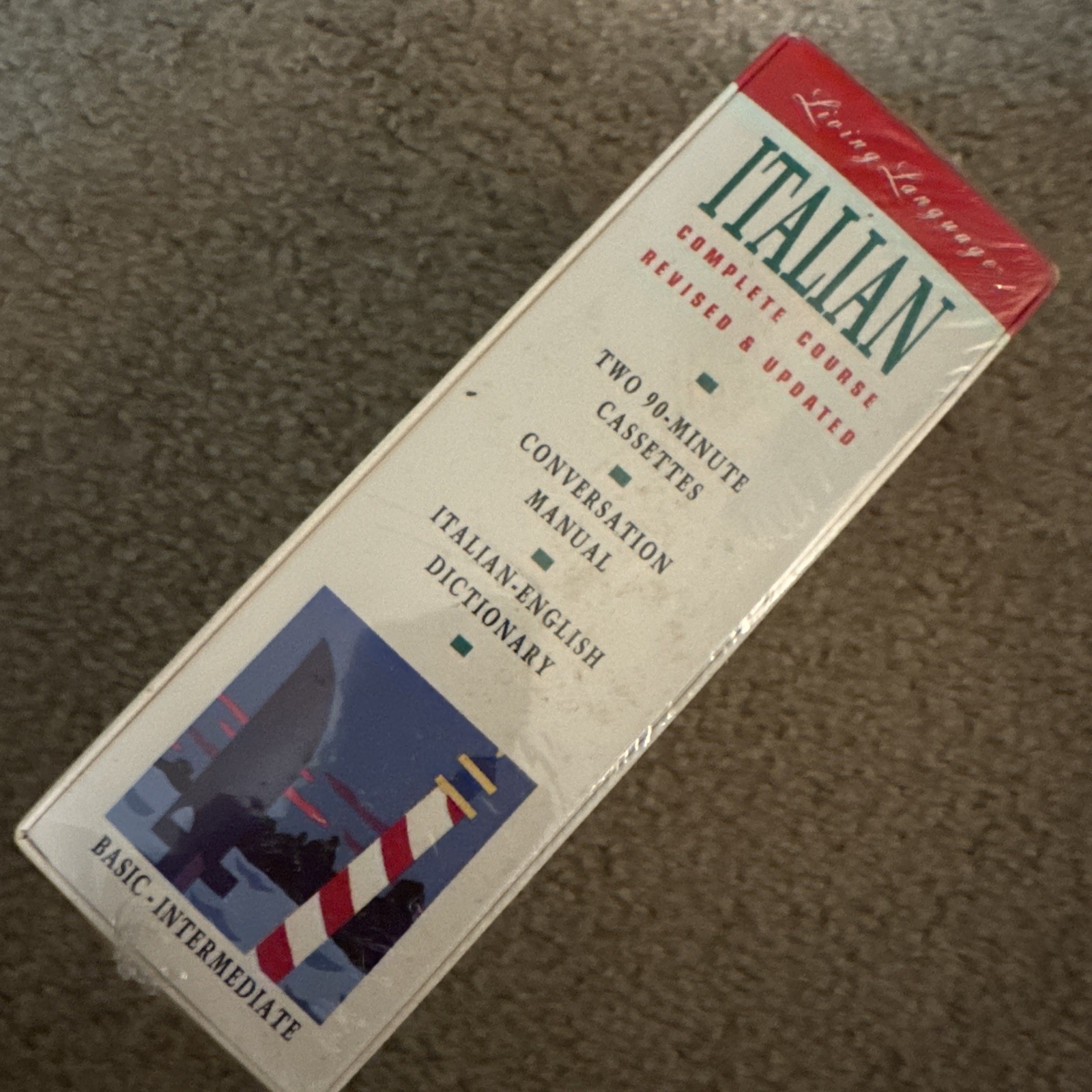 Living Language Italian – Complete Course Revised & Updated Cassettes Dictionary
