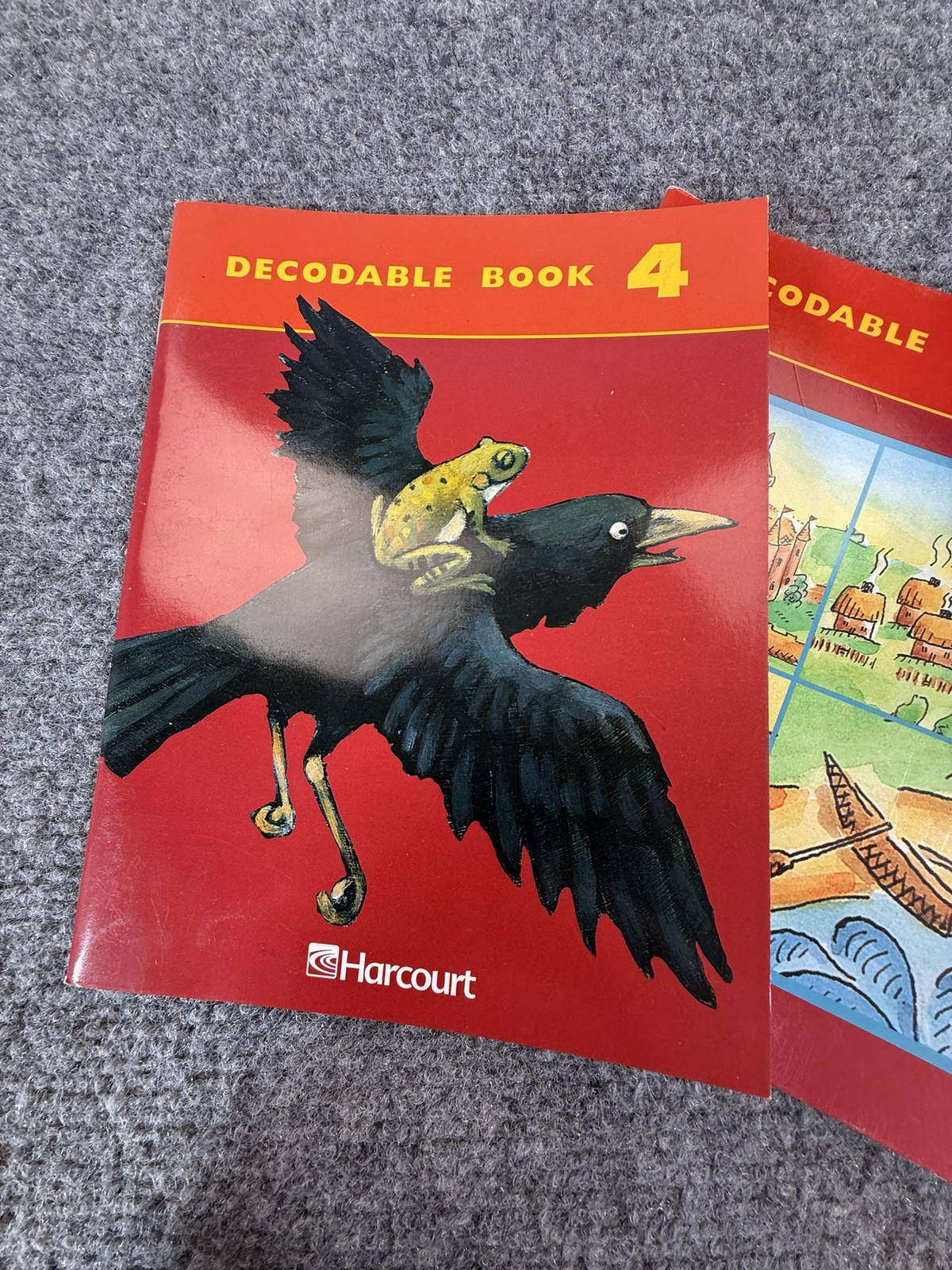 Harcourt Decodable Books Set 1-5 Early Reader Phonics Learning Softcover Lot