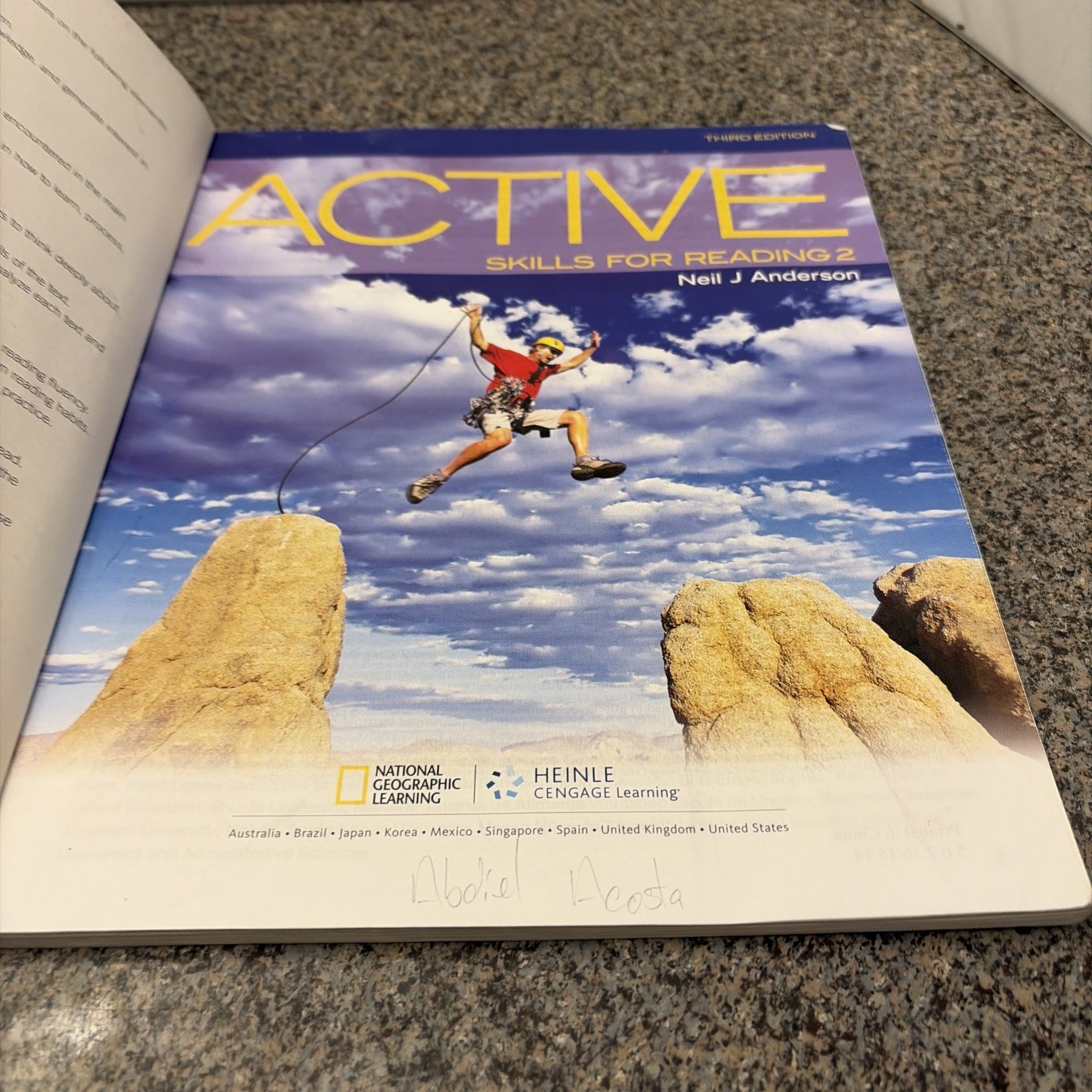 Active Skills for Reading 2 Audio CD (new) & Workbook (used) by Anderson (2013)