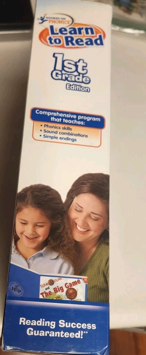 HOOKED ON PHONICS LEARN TO READ FIRST GRADE EDITION COMPREHENSIVE PROGRAM 6-7