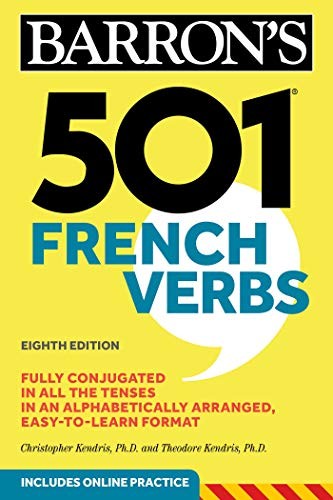 501 French Verbs (Barron’s 501 Verbs) (French Edition) By Christ