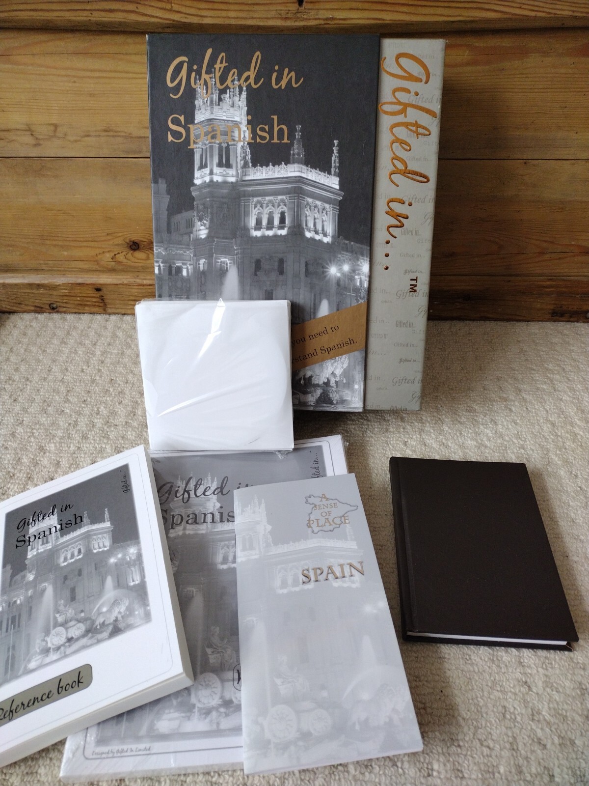 Teach Yourself Spanish 10 CD & Workbooks VGC