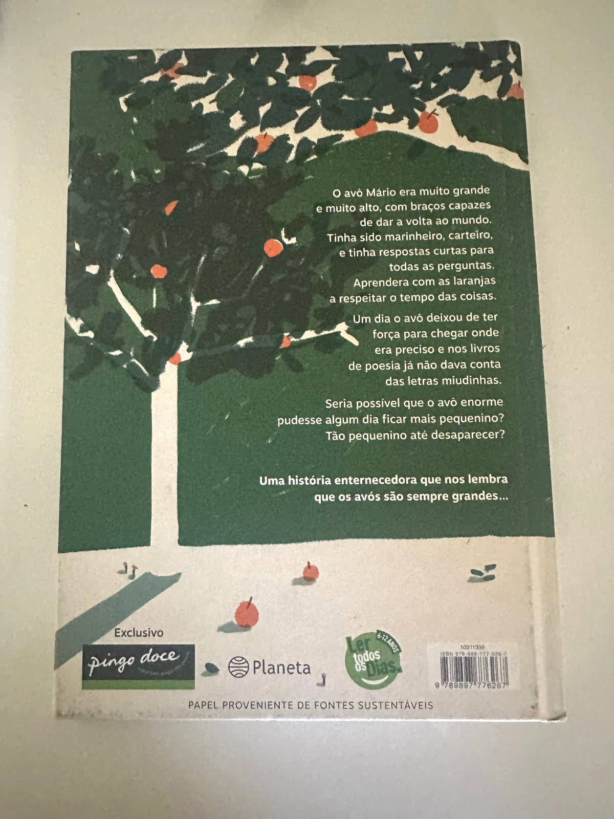 Brazilian Portuguese Children Hardcover Book Avo Minguante
