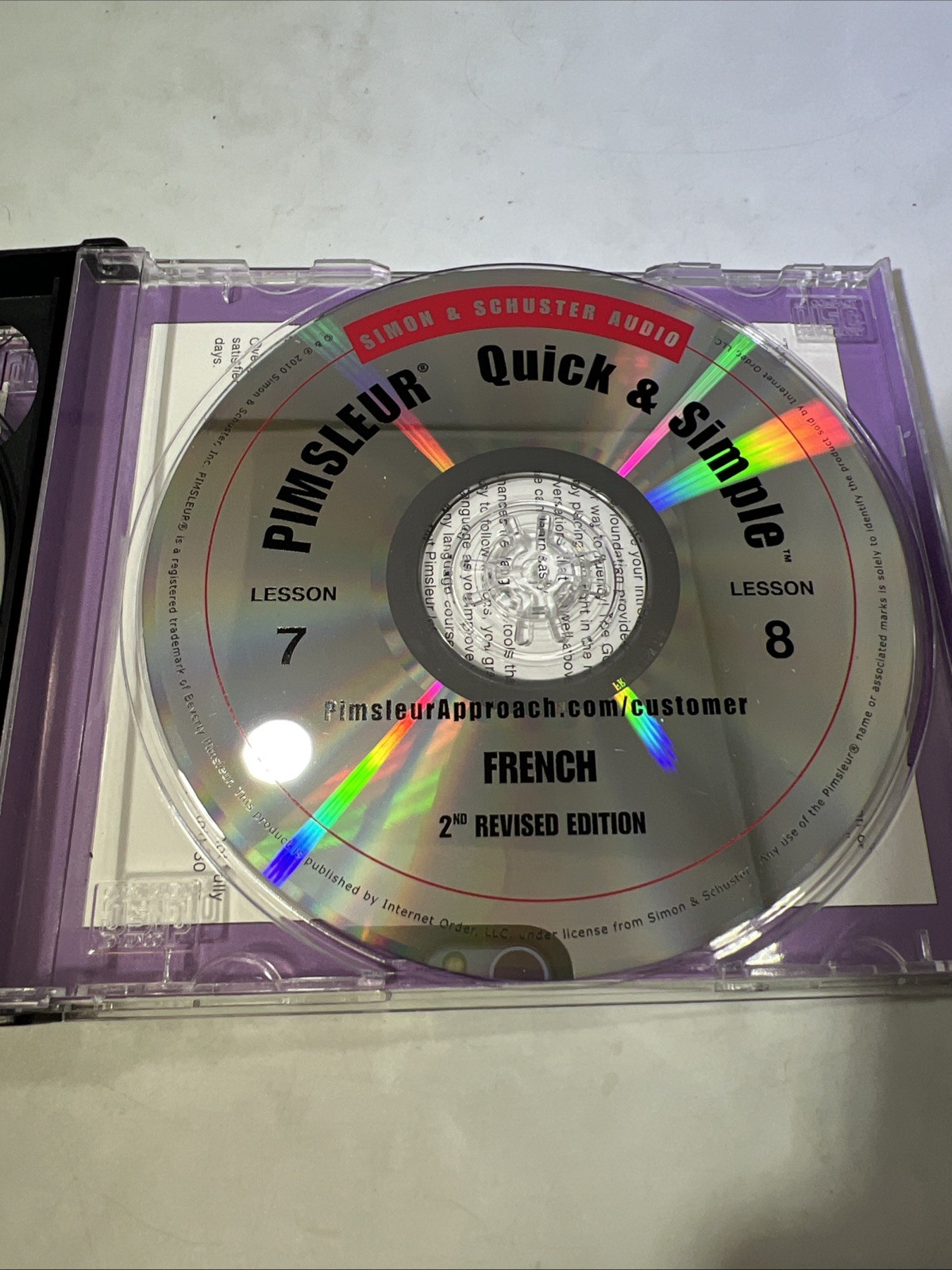 Quick & Simple French 2nd Revised Edition 4 CD’s by Dr. Paul Pimsleur