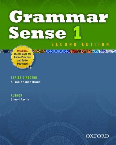 Grammar Sense 1 Student Book with Online Practice Access Code Card, Pavlik, Cher