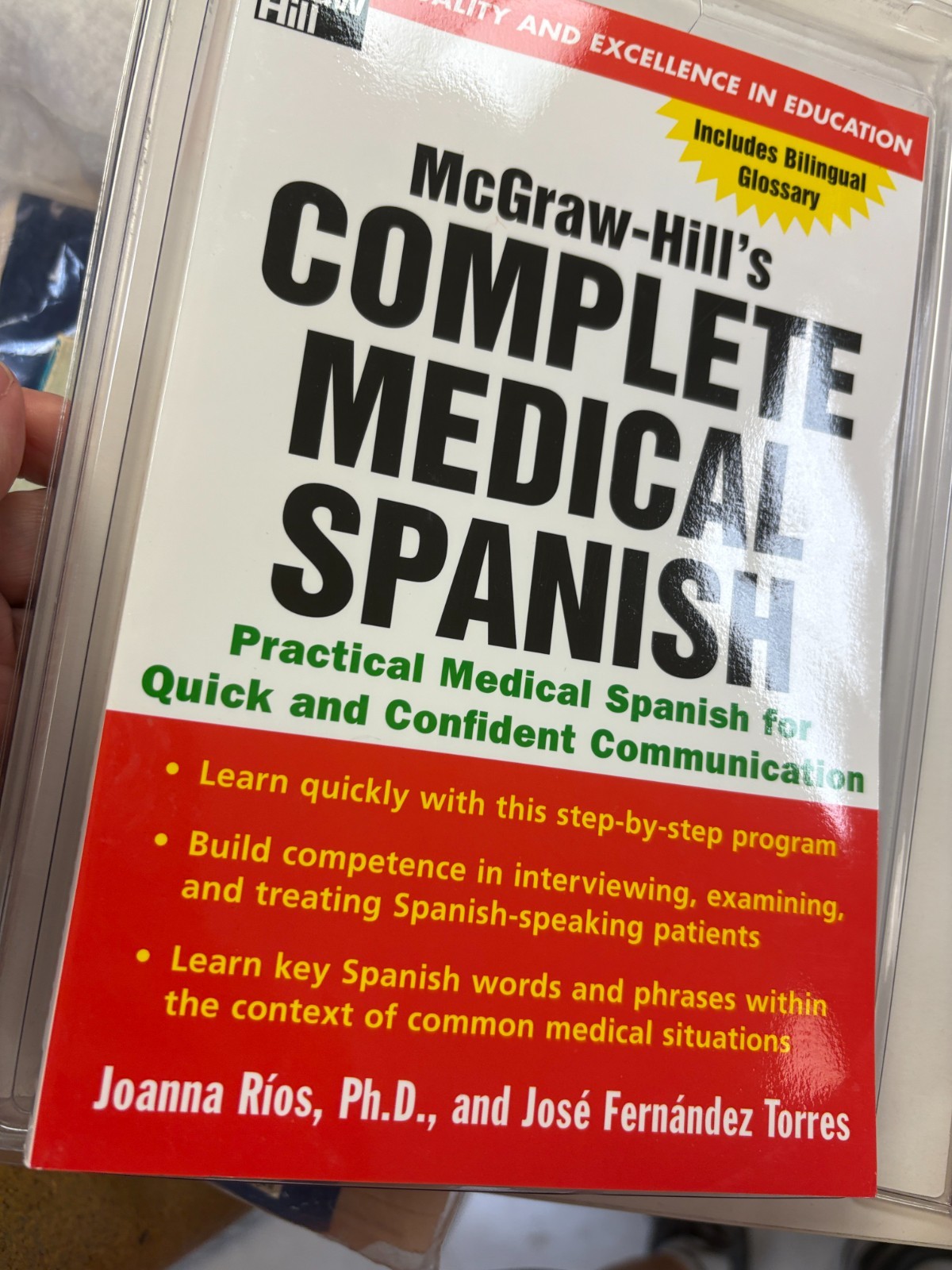 MCGRAW-HILL’S SPANISH FOR NURSES : A PRACTICAL COURSE FOR By Joanna Rios