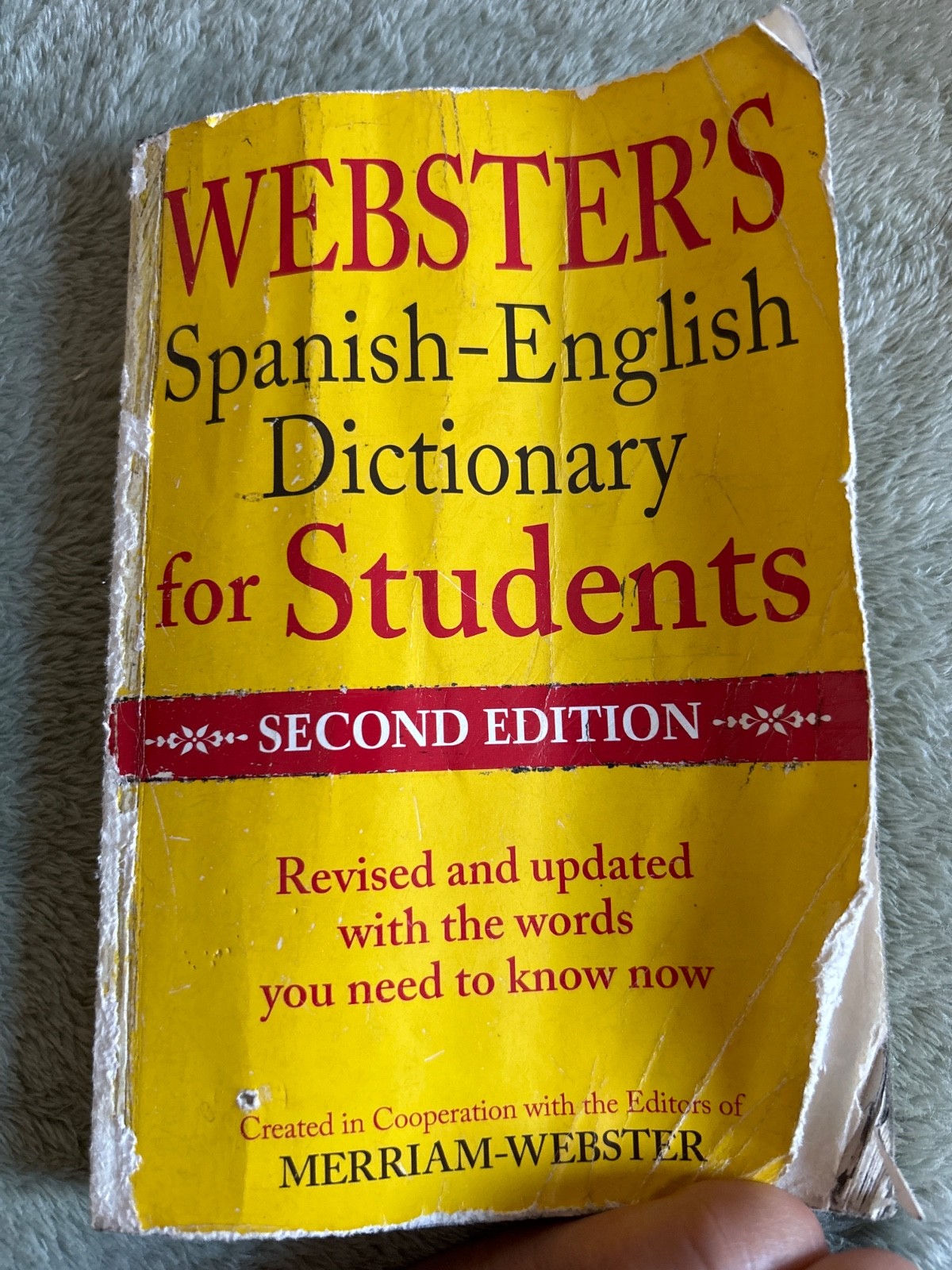 – Webster’s Spanish-English Dictionary for Students by Merriam-Webster (2010,…