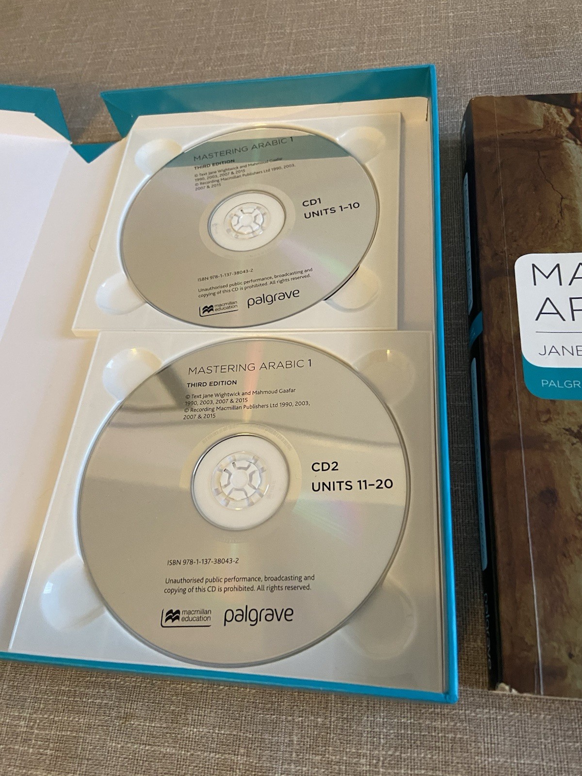 Mastering Arabic Book And CD Pack By Jane Wightman And Mahmoud Gaafar Used