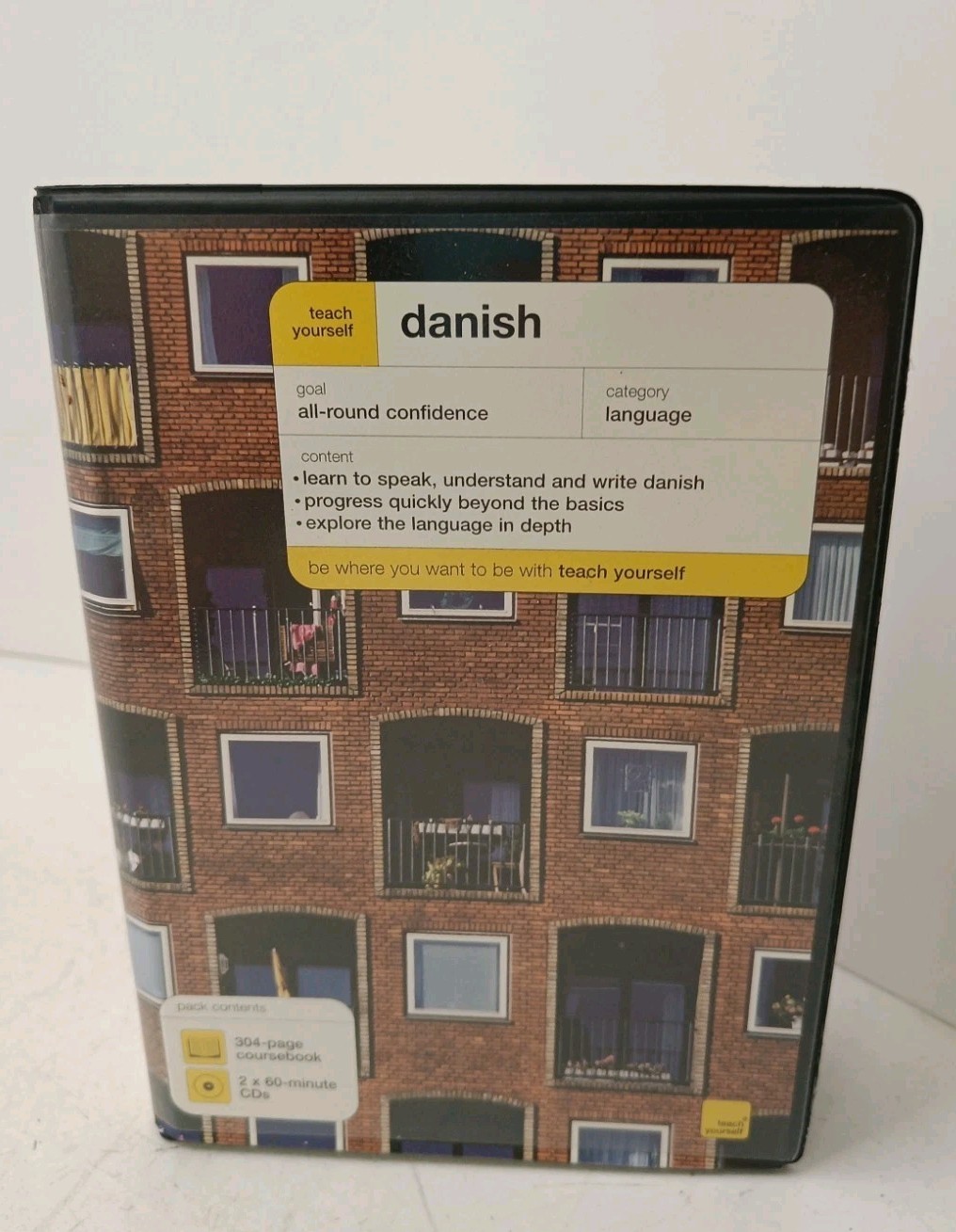 Teach Yourself Danish Course Book 304 Pages With 2x 60 Minute CDs