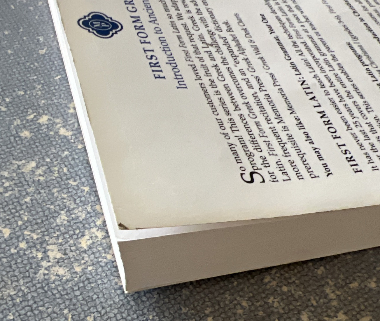 Memoria Press First Form Bundle 1st Edition Very Good condition**SEE DETAILS