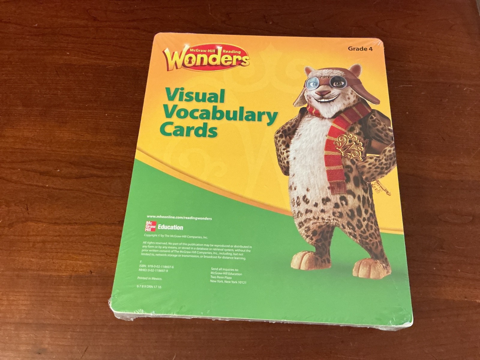 Reading Wonders Grade 4 Visual Vocabulary Cards – McGraw-Hill Education – New