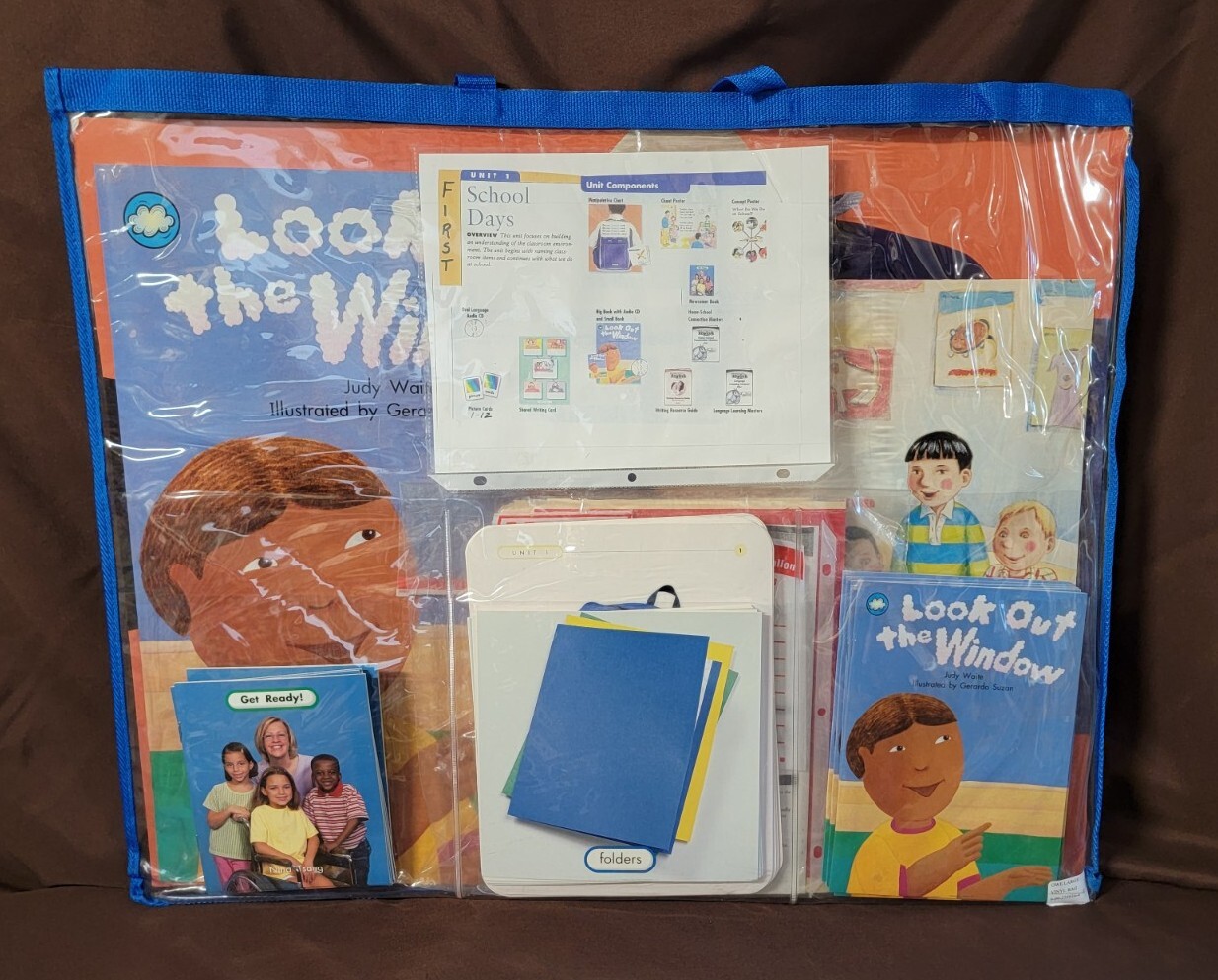 Rigby 1st Grade On Our Way To English Units 1-8 Manipulatives Flash Cards M2P