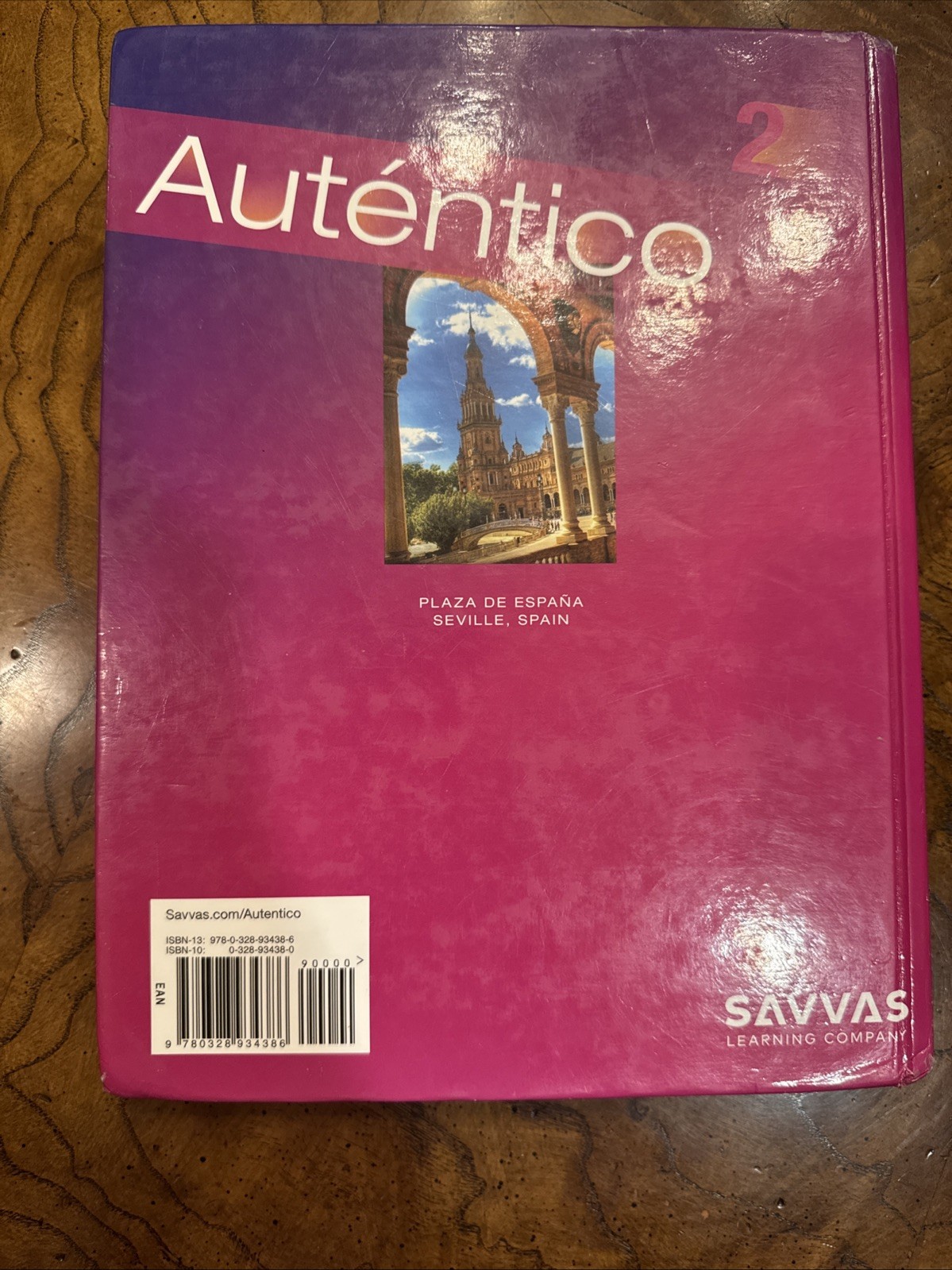 Auténtico 2 Spanish Textbook