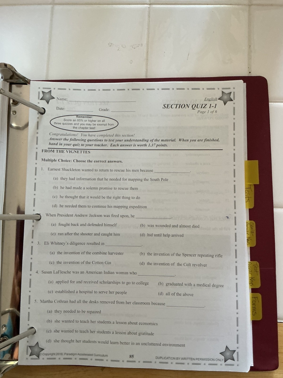 PAC English Communication Skills – Teacher Resource Kit Only