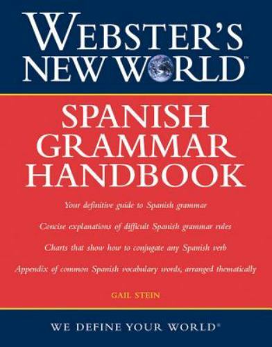 Webster’s New World Spanish Grammar Handbook, 1st Edition – Paperback – GOOD