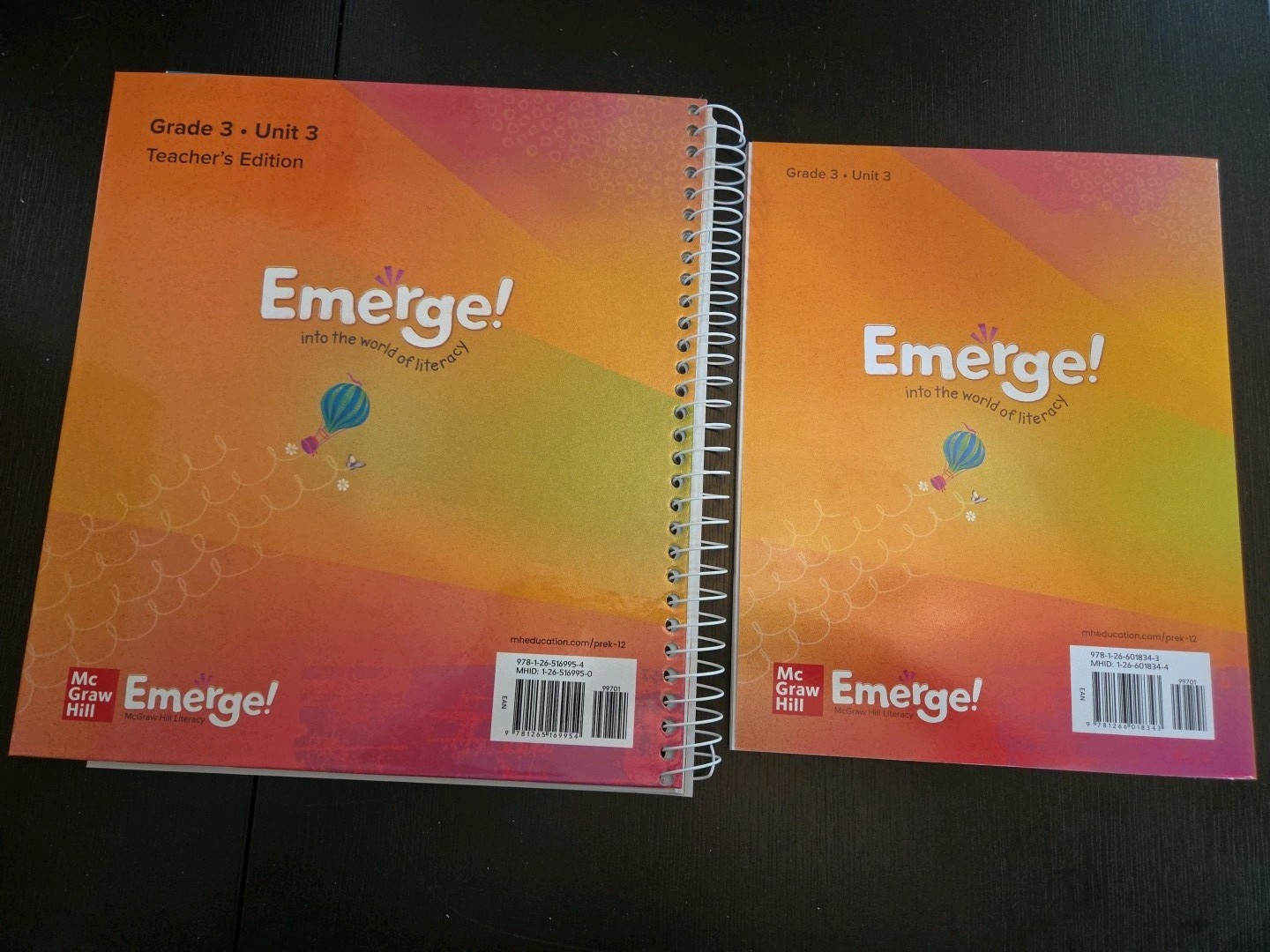 New Emerge! Grade 3 Unit 3 Teacher’s Ed. by McGraw Hill With Student Companion