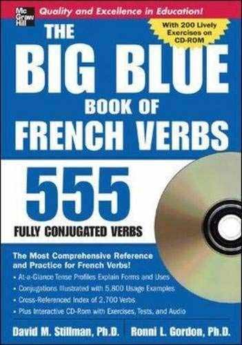 The Big Blue Book of French – Paperback, by Stillman David M; – Very Good c
