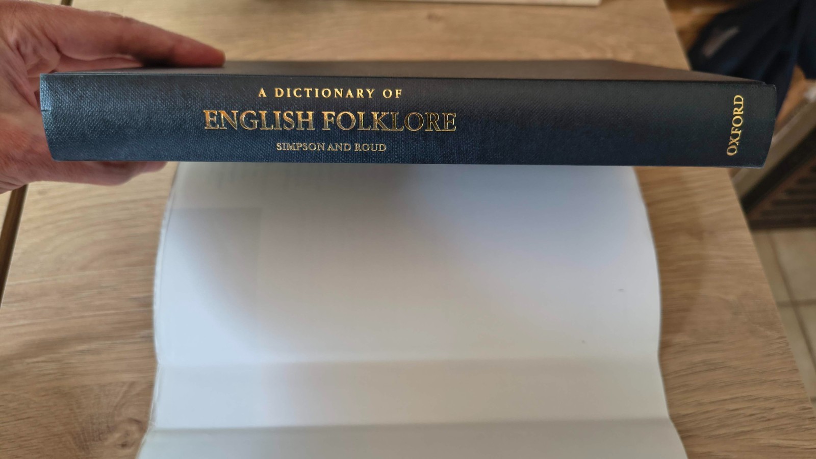A Dictionary of English Folklore, Oxford 2000 Hardcover Edition, Simpson & Roud