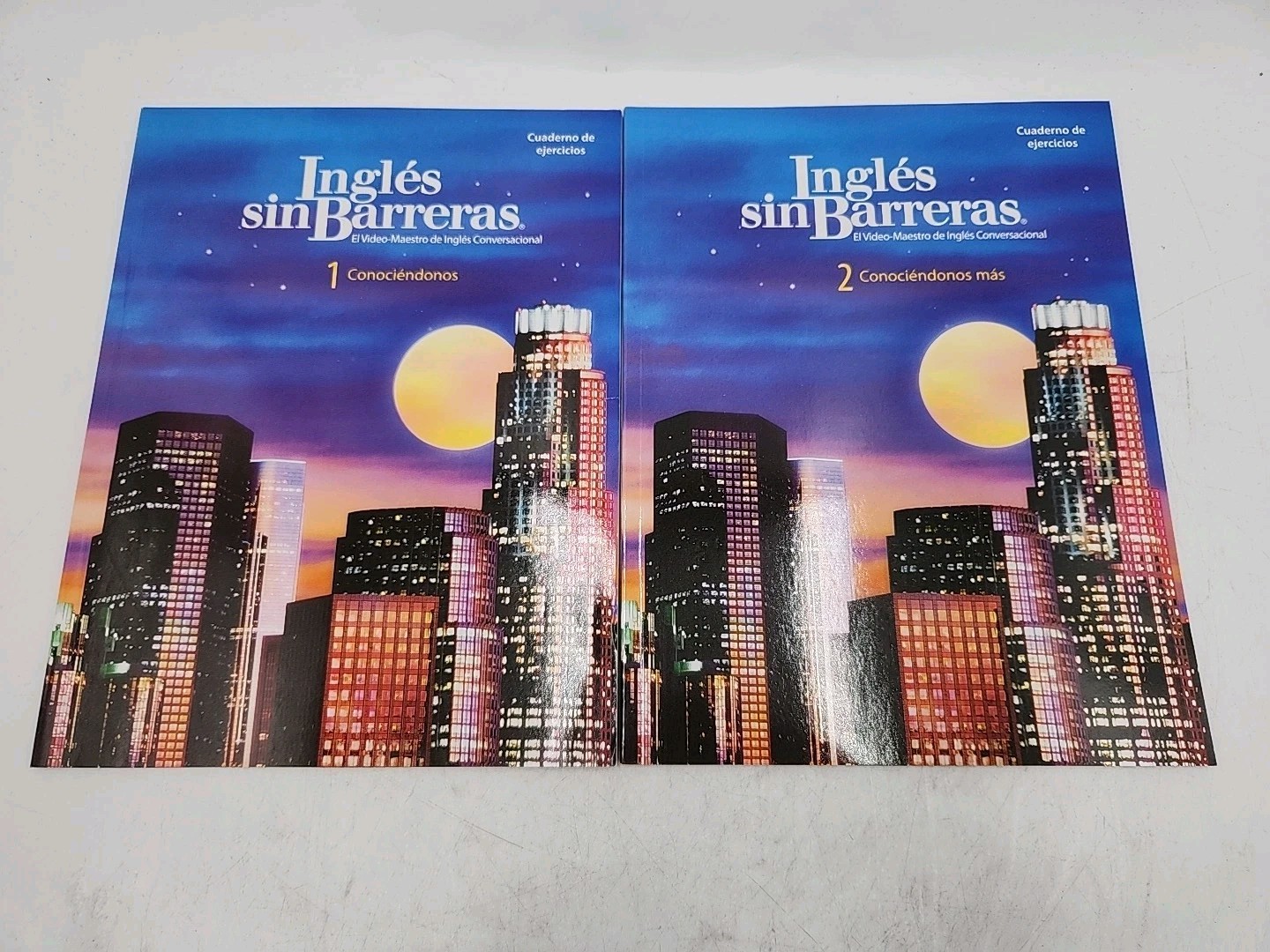 NEW Lot of 10 Ingles sin Barreras El Video Maestro Course Exercise Worldbooks
