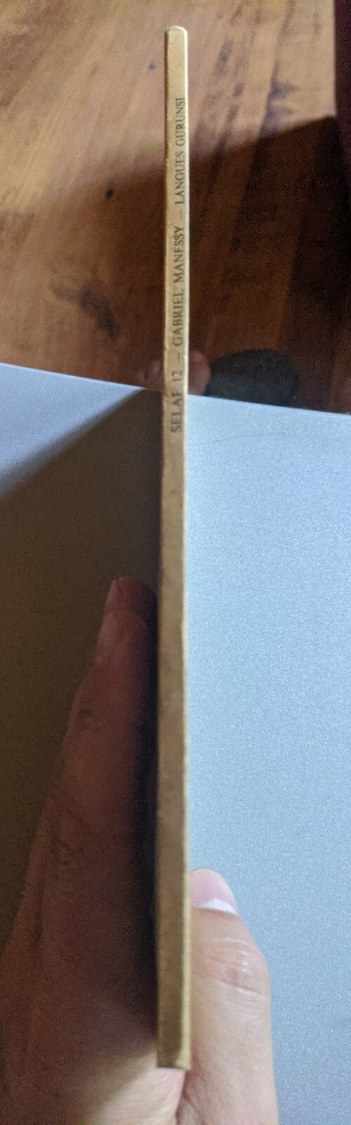 Les Langues Gurunsi Vol I & II, Gabriel Manessy, 1969 1st Edition RARE