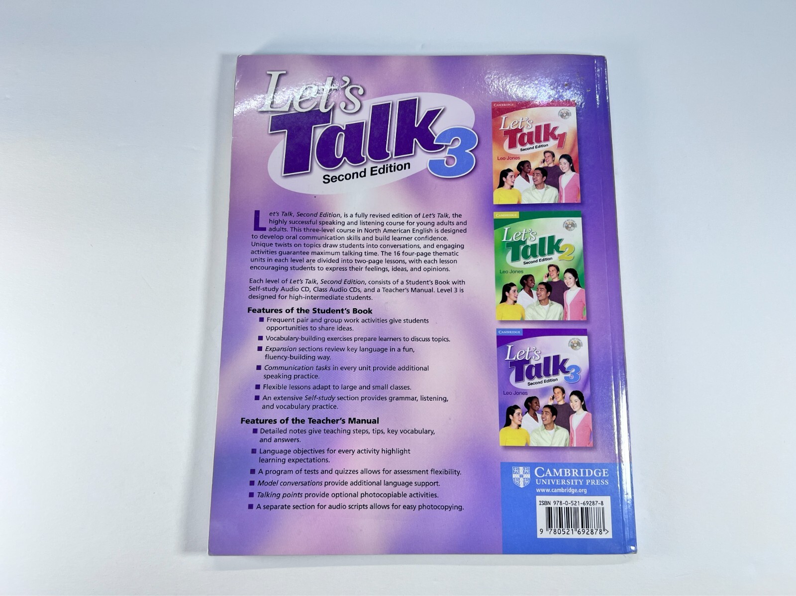 Let’s Talk Level 3 Student’s Book 2nd Edition by Jones