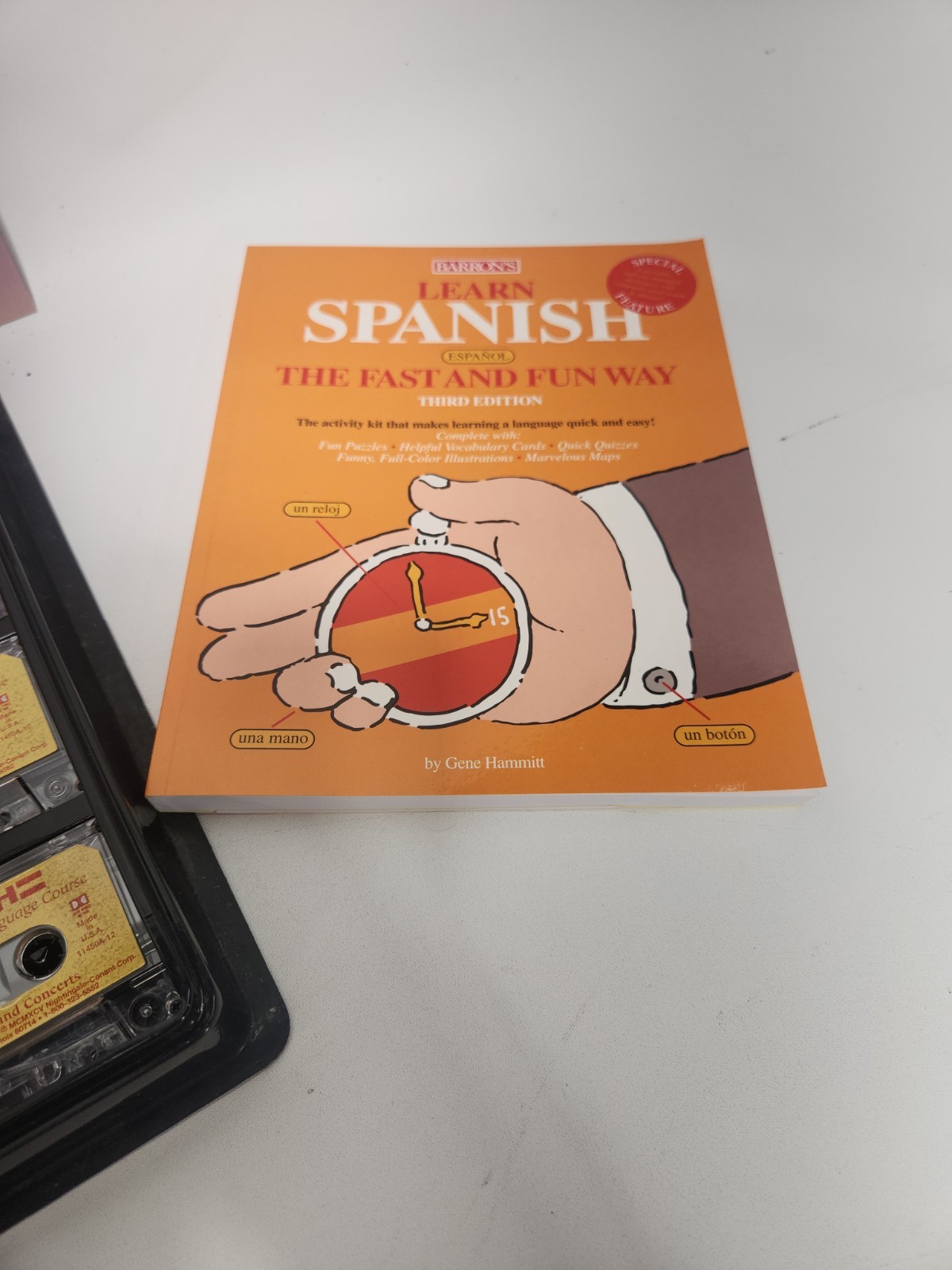 Nightingale Conant Accelerated Learning Spanish Course Complete 12 Cassette VHS