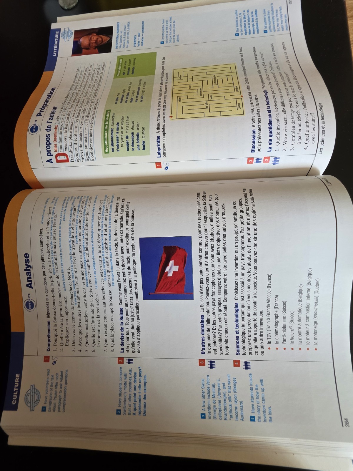 Imaginez Le Francais Sans Frontieres Teacher’s Edition Hardcover Textbook,