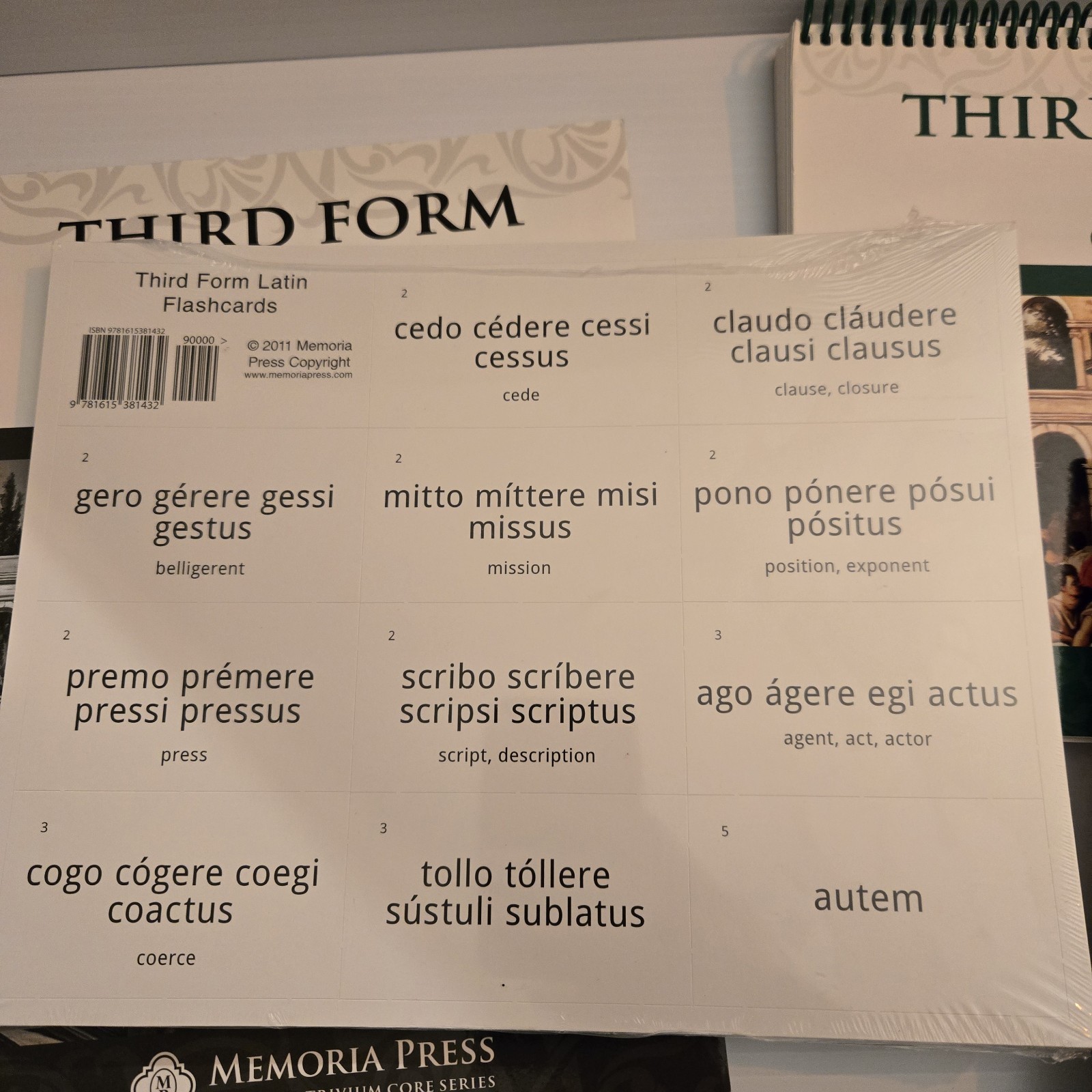 Memoria Press Third Form Latin Set ~ First Edition ~ 2011 – Homeschool