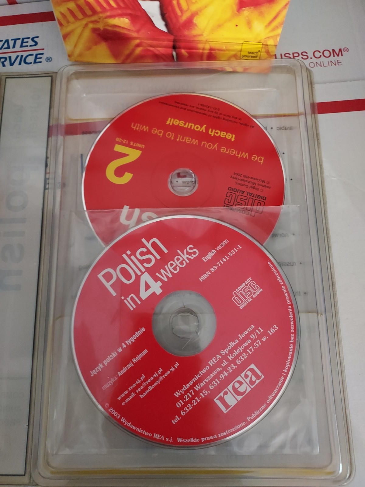 Missing Disc 1 – Teach Yourself Polish: With Booklet Audio CD Program – #183
