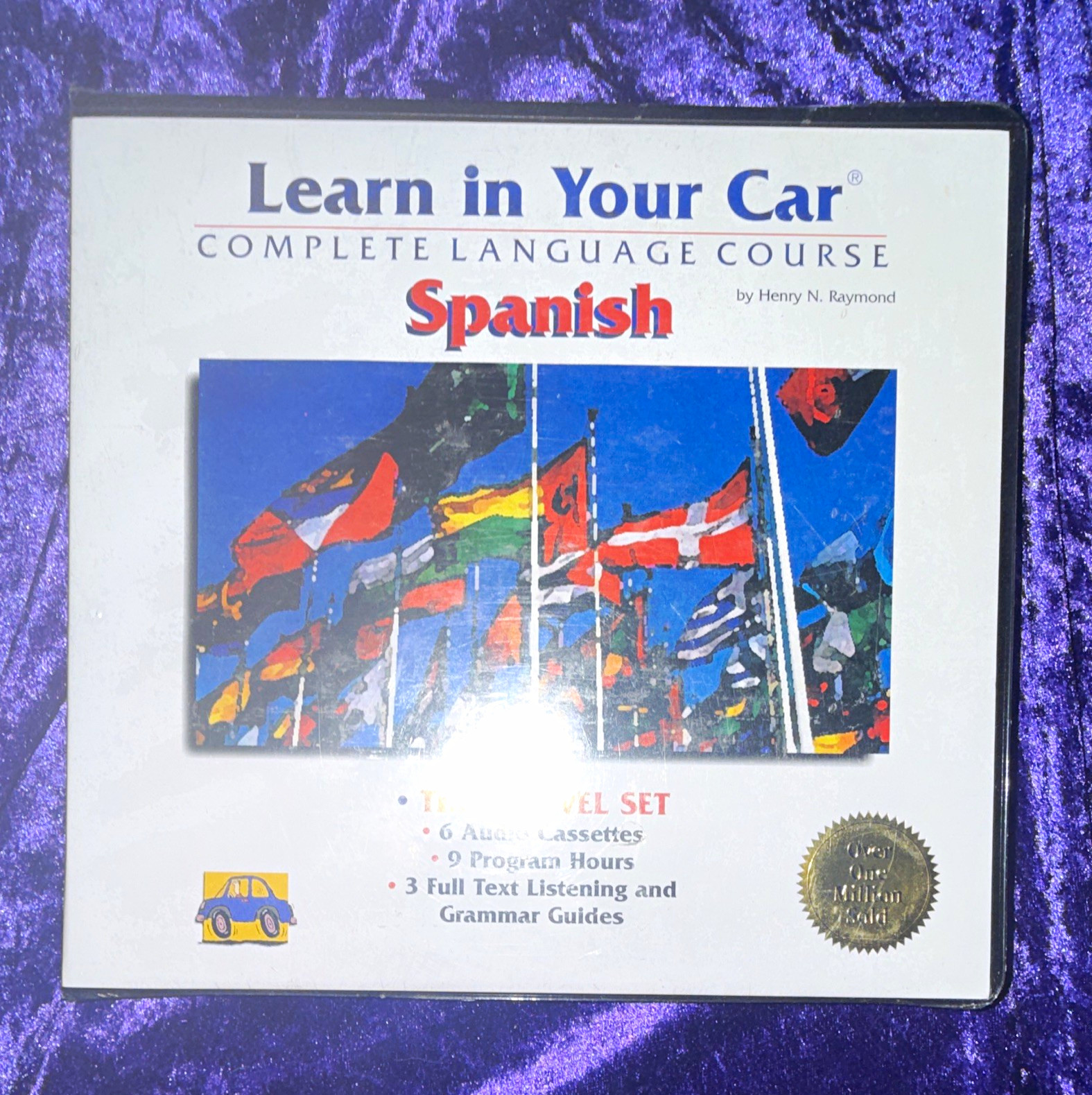 Learn in Your Car Spanish Complete Language Course 6 Cassette Set NEW Sealed