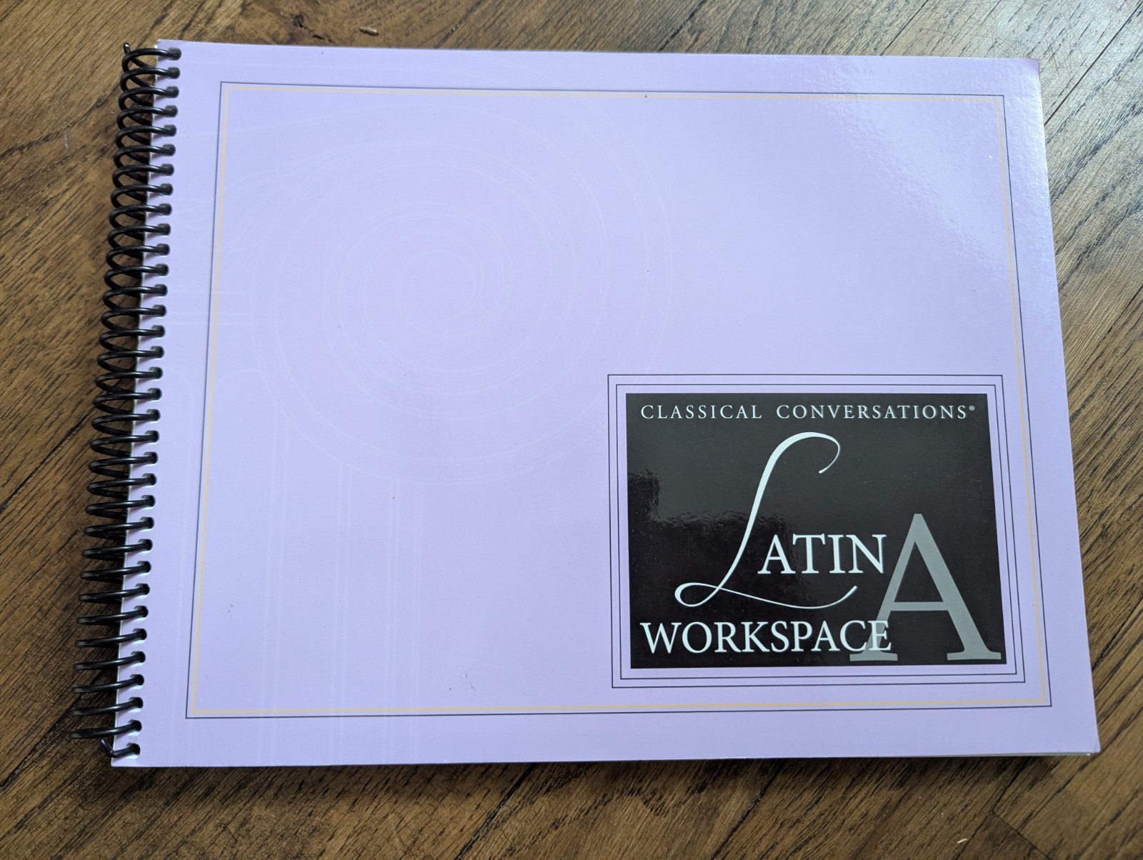 Classical Conversations Latin Workspace A Spiral Bound Workbook 2016 Latin Study