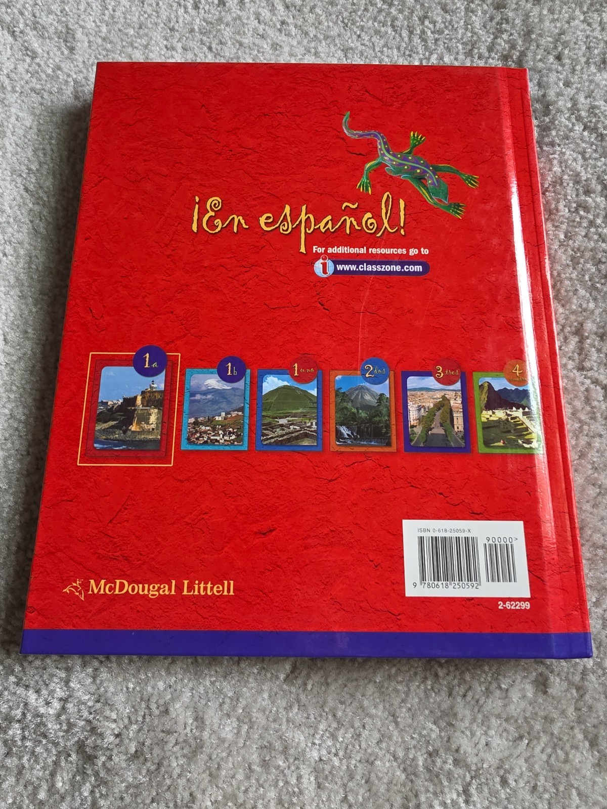 McDougal Littell ¡En español! 1a Teacher’s Edition Hardcover 2000