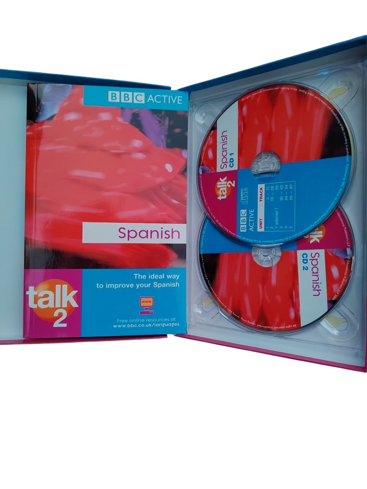 BBC Active Talk Spanish Pack. 2 Books 4 audio CDs Talk + Talk 2