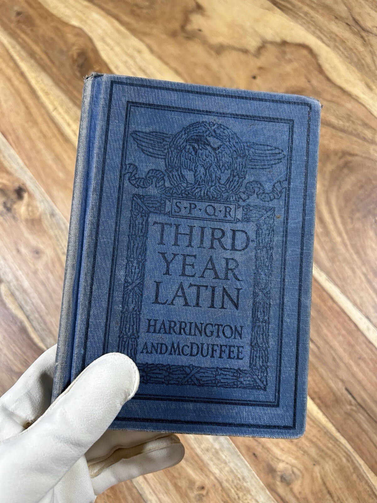 S*P*Q*R 1931 Third Year Latin Cicero & Other Prose Writers USA Book