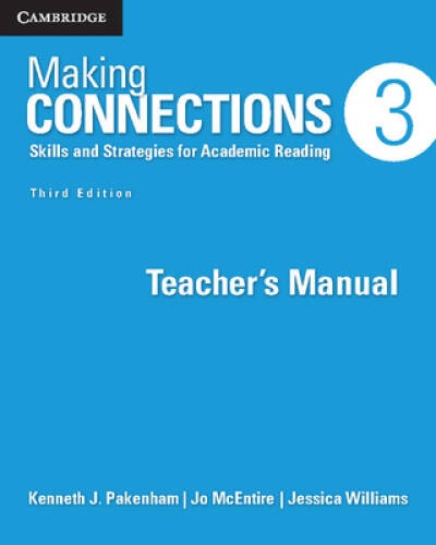 Making Connections Level 3 Teacher’s Manual: Skills and Strategies for Ac – GOOD
