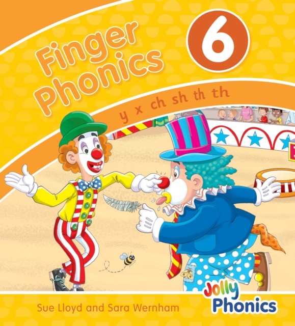 Finger Phonics Book 6: in Precursive Letters by Sara Wernham BOARD BOOK