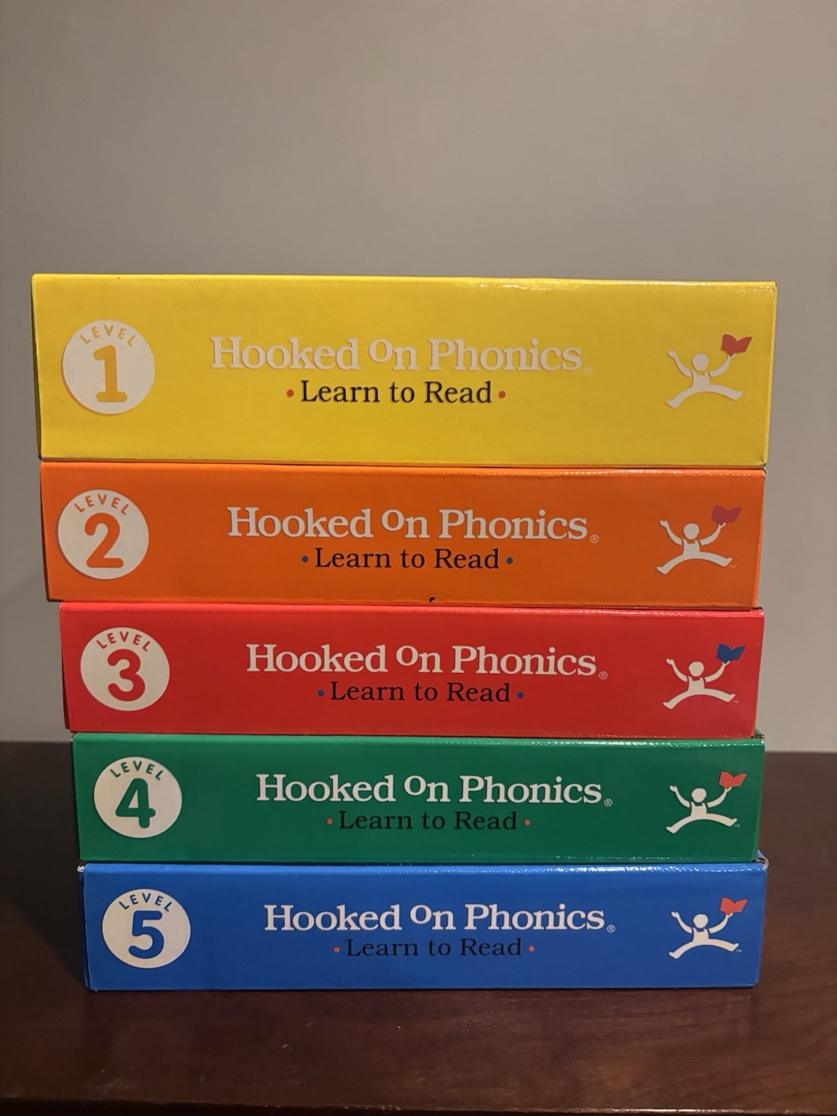 Hooked On Phonics 1998 Deluxe Set Level 1-5 Parents Cassettes & Books, Games 👀