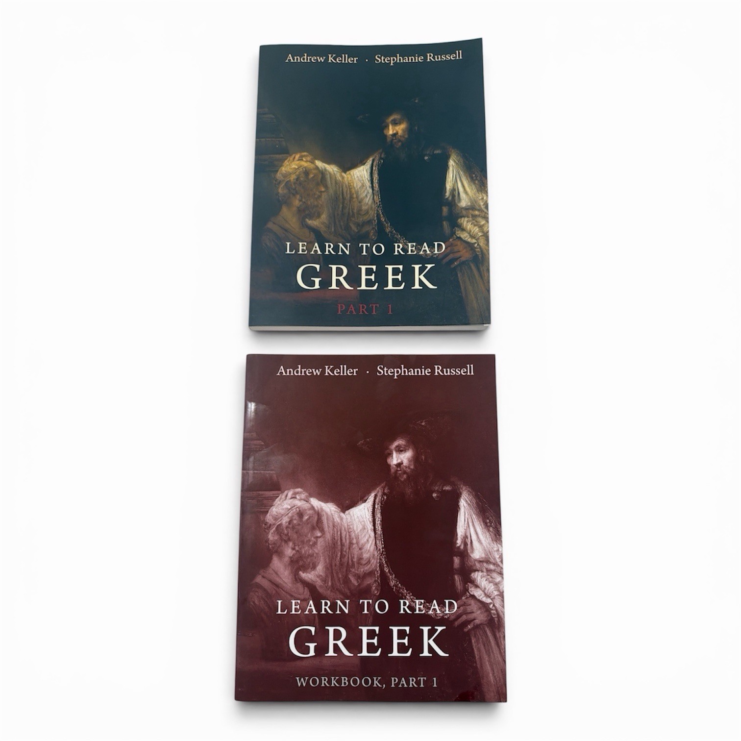 Learn to Read Greek Part 1 Textbook & Workbook Set Keller Russell Yale Like New