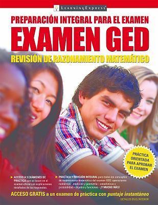 Examen GED Revisón de Razonamiento Matemático by Learningexpress LLC