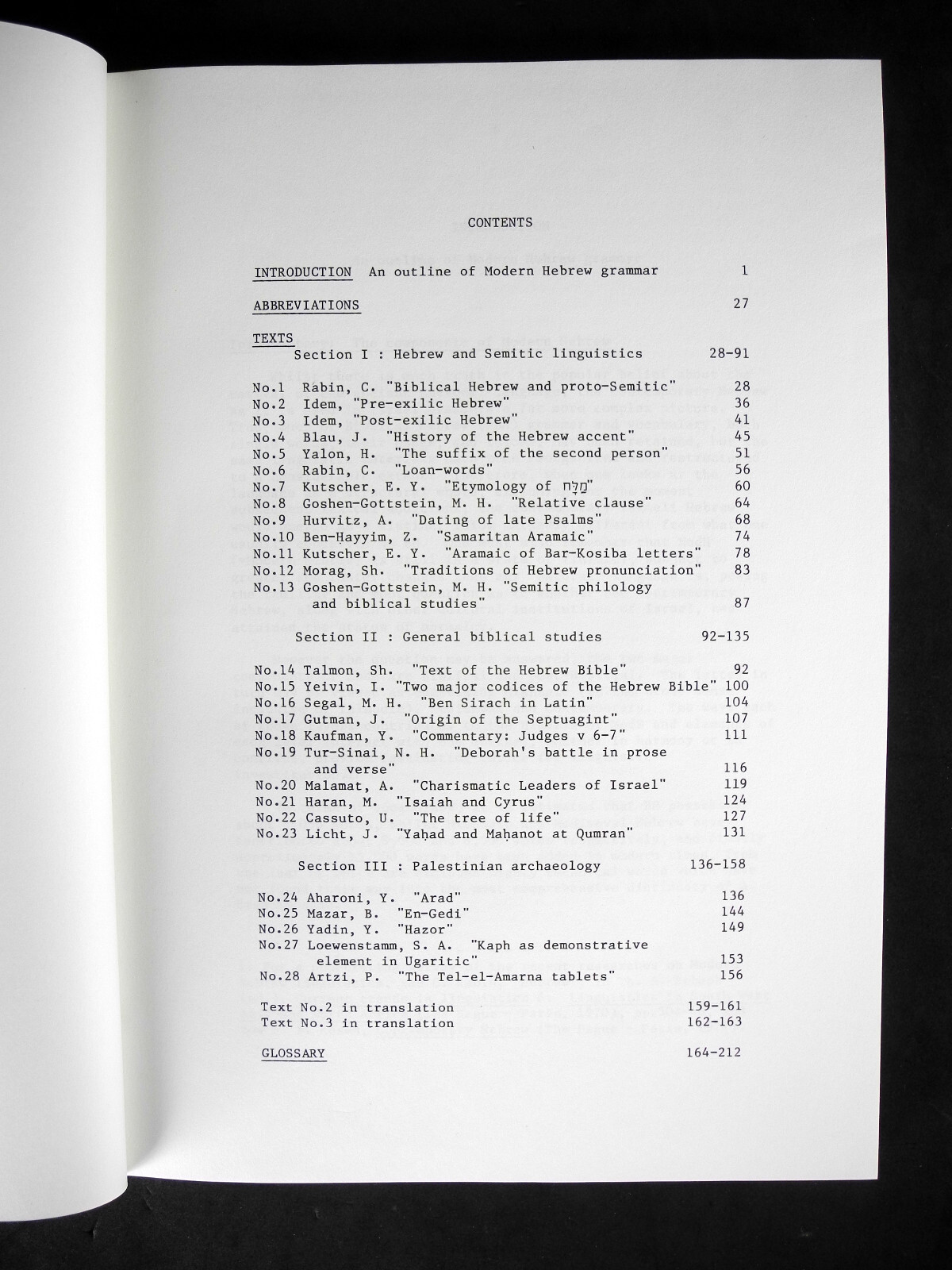 Modern Hebrew for Biblical Scholars : An Annotated Chrestomathy – T. Muraoka