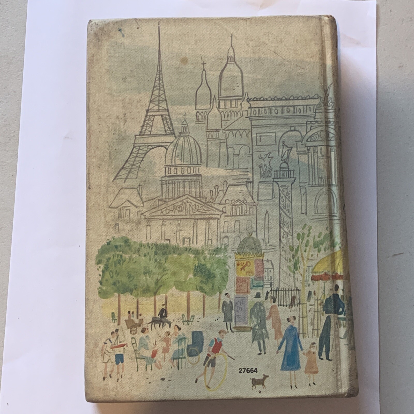 Vintage 1958 Parlez-Vous Francais Learn French Illustrator Theodore Huebener HC