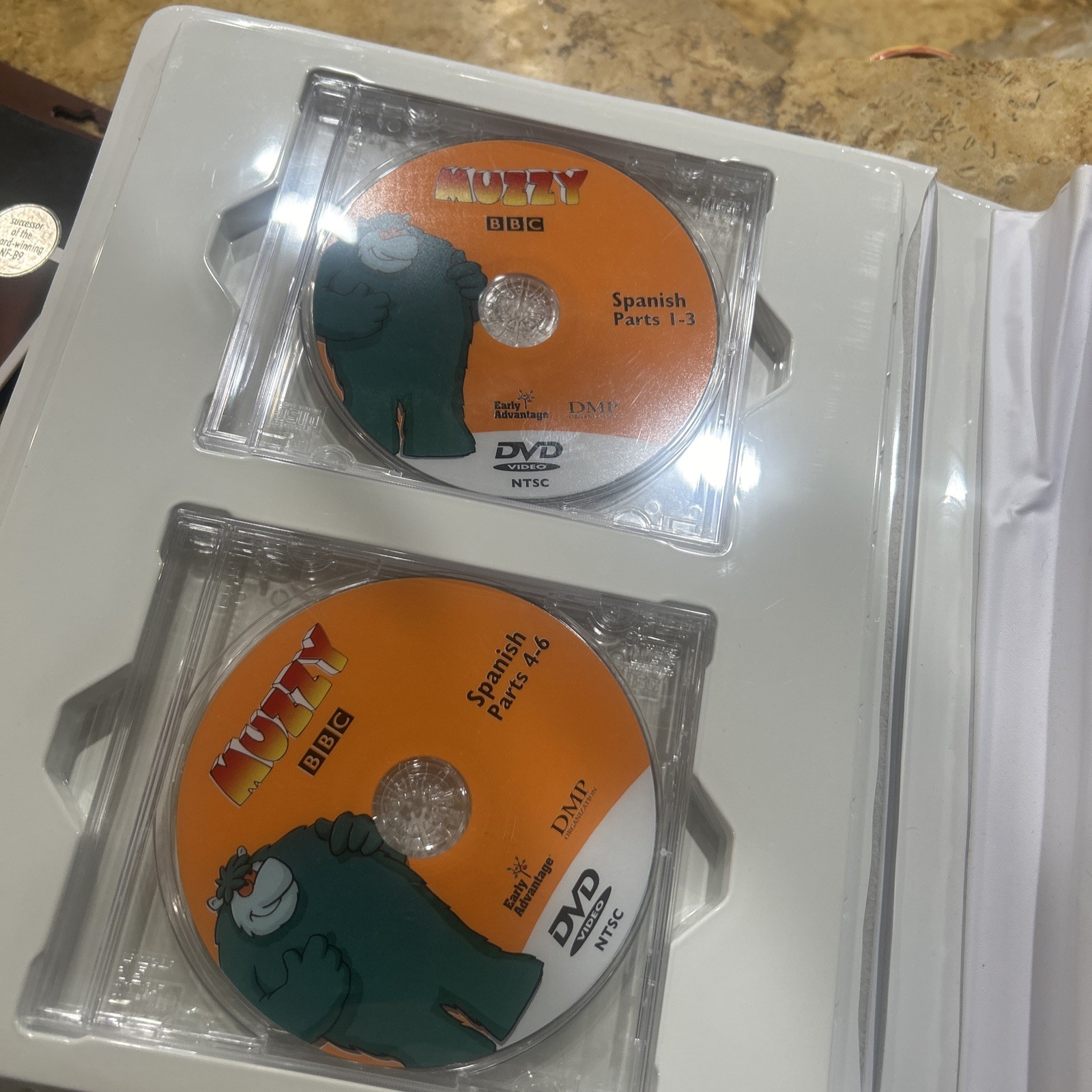 Muzzy Spanish DVD BBC Learning Language Course for Children