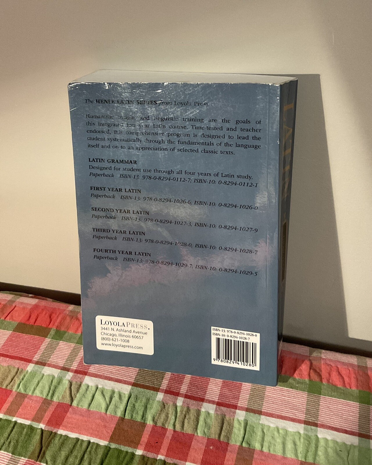 Latin: Third Year (Henle Latin) – Paperback By Robert J. Henle