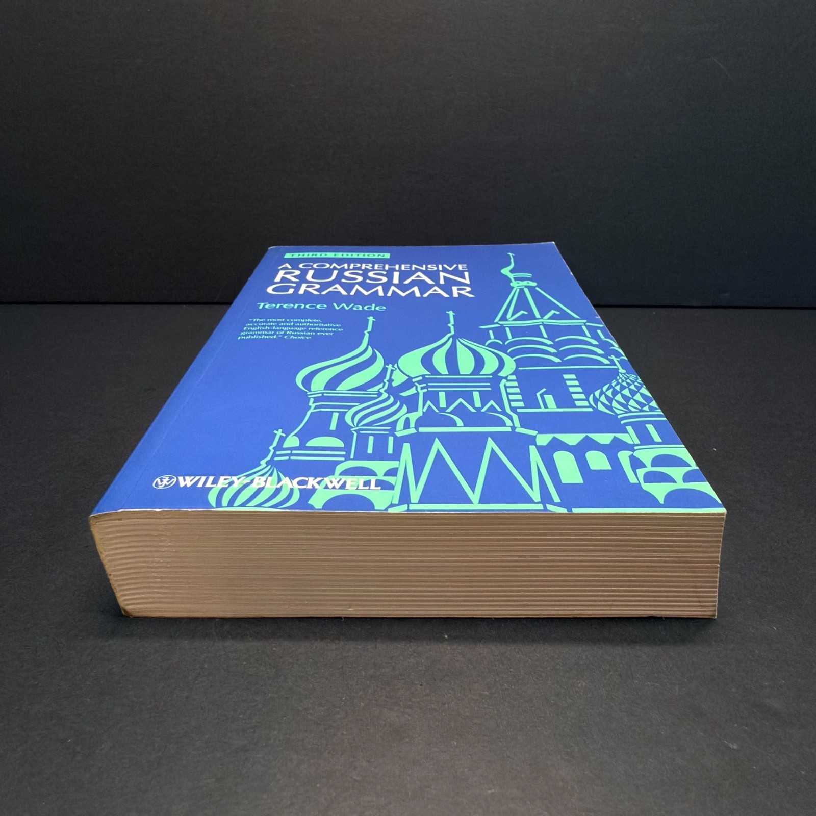 Blackwell Reference Grammars Series A Comprehensive Russian Grammar Terence Wade