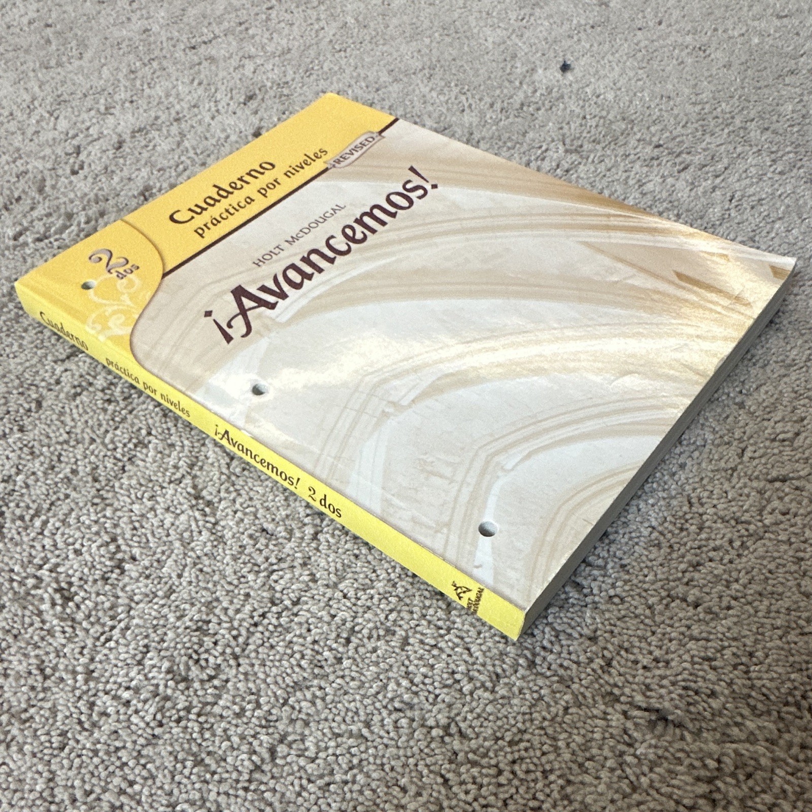 Holt McDougal ¡Avancemos! Cuaderno práctica por niveles Revised Level 2 Dos PB