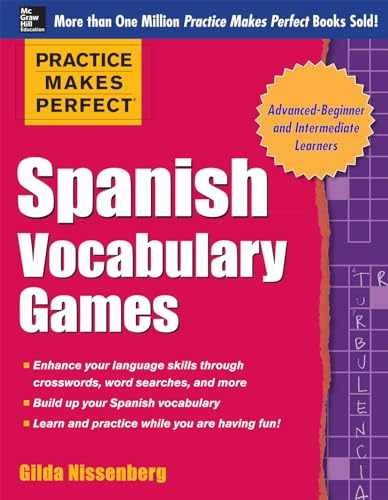 Practice Makes Perfect Spanish – Paperback, by Nissenberg Gilda – Very Good o