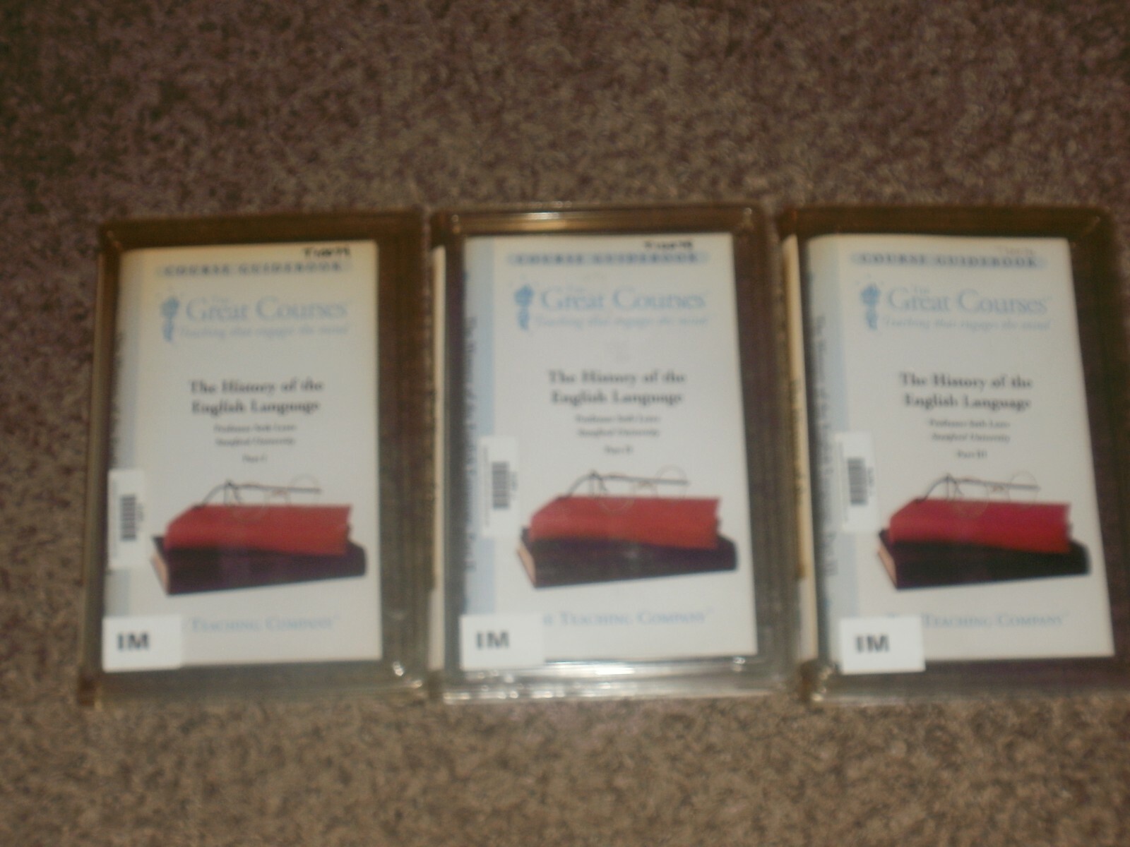 Teaching Company THE HISTORY OF ENGLISH LANGUAGE Great Courses Video DVD LERER