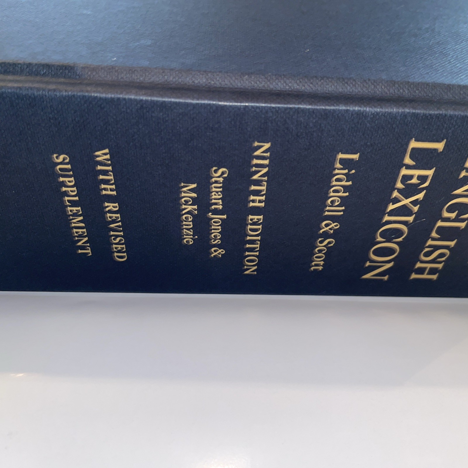 Greek-English Lexicon, Ninth Edition with a Revised Supplement